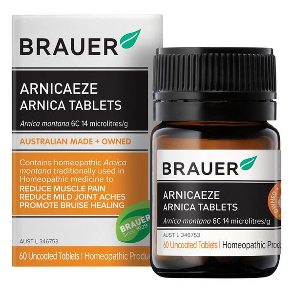 Brauer Arnicaeze Arnica Tablets 60 Tablets 