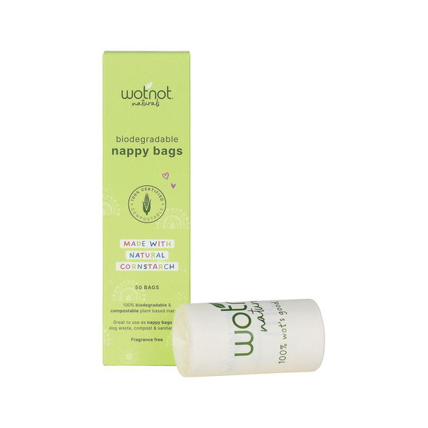 Wotnot Biodegradable Nappy Bags 50 Pack 