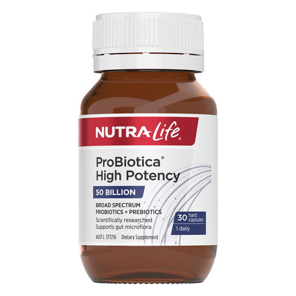 Nutralife ProBiotica High Potency 50 Billion Capsules 30 Capsules 