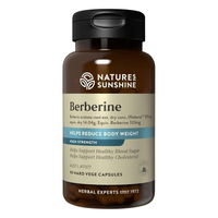 Nature's Sunshine Berberine Helps Reduce Body Weight Vege Capsules 90 Capsules 