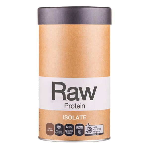 Amazonia Raw Protein Isolate Powder Choc Coconut 500 gm 