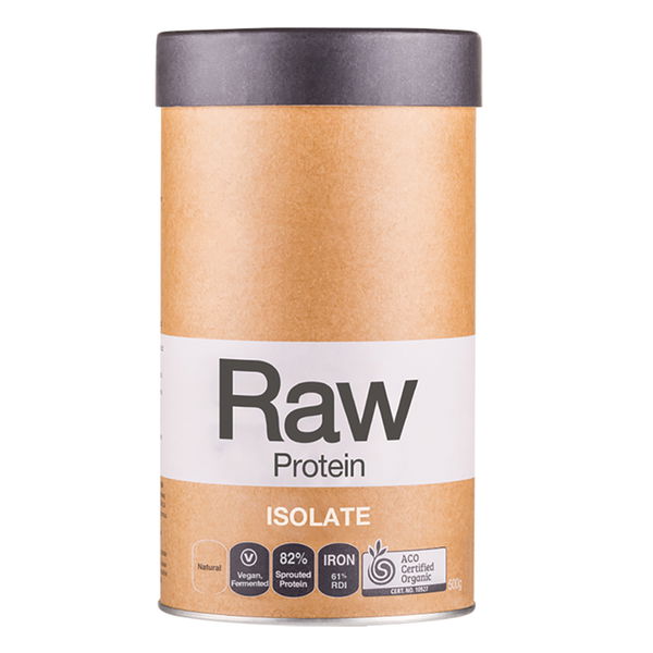 Amazonia Raw Protein Isolate Powder Natural 500 gm 