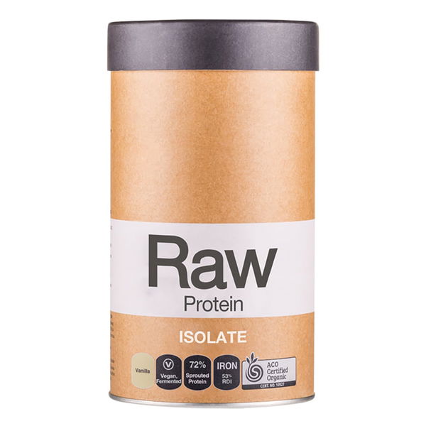 Amazonia Raw Protein Isolate Powder Vanilla 500 gm 