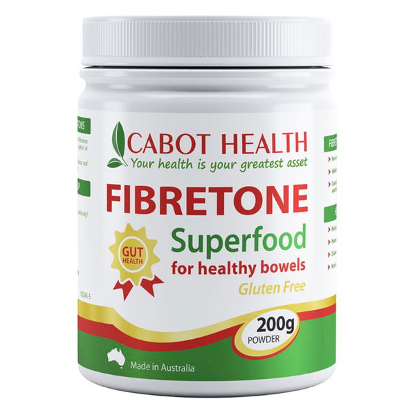 Cabot Health Fibretone Superfood for Healthy Bowels Gut Health Powder 200 gm 