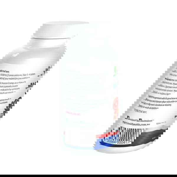 Cabot Health Magnesium Complete The Great Relaxer Tablets 200 Tablets 