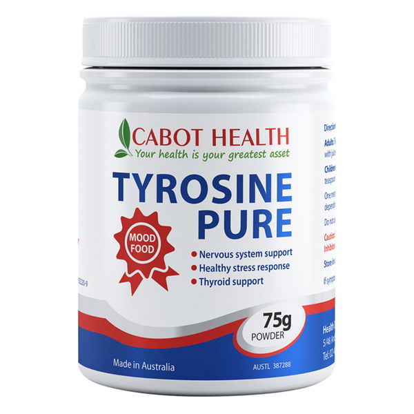 Cabot Health Tyrosine Pure Mood Food Powder 75 gm 