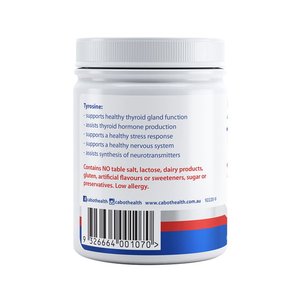 Cabot Health Tyrosine Pure Mood Food Powder 75 gm 