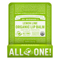Dr. Bronner's Organic Lip Balm Lemon Lime 4 gm 