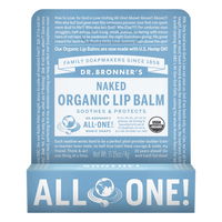 Dr. Bronner's Organic Lip Balm Naked 4 gm 