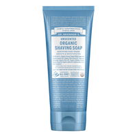 Dr. Bronner's Organic Shaving Soap Unscented 207 ml 