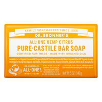 Dr. Bronner's Pure-Castile Bar Soap All-One Hemp Citrus 140 gm 