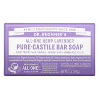 Dr. Bronner's Pure-Castile Bar Soap All-One Hemp Lavender 140 gm 