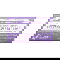 Dr. Bronner's Pure-Castile Bar Soap All-One Hemp Lavender 140 gm 