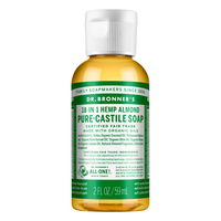 Dr. Bronner's Pure-Castile Liquid Soap 18-in-1 Hemp Almond 59 ml 