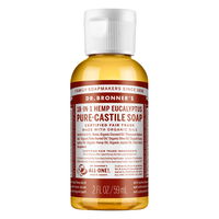 Dr. Bronner's Pure-Castile Liquid Soap 18-in-1 Hemp Eucalyptus 59 ml 