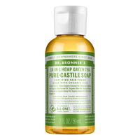 Dr. Bronner's Pure-Castile Liquid Soap 18-in-1 Hemp Green Tea 59 ml 