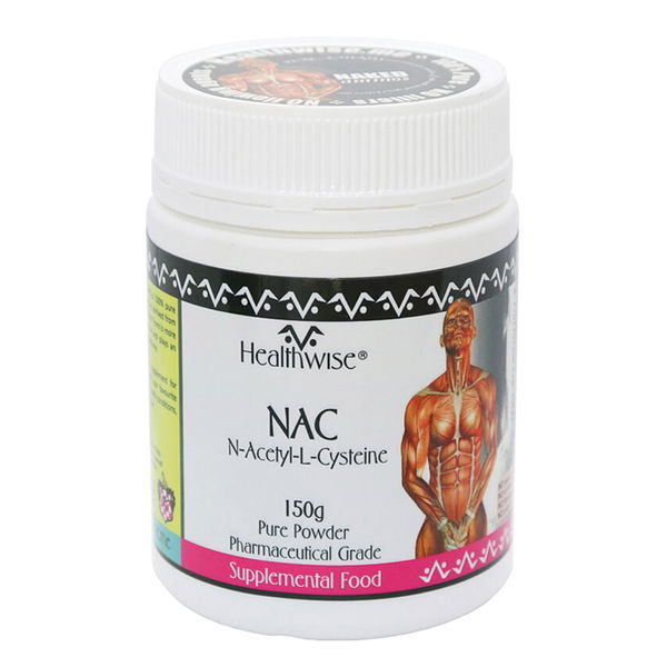 Healthwise NAC N-Acetyl-L-Cysteine Supplemental Food Pure Powder 150 gm 