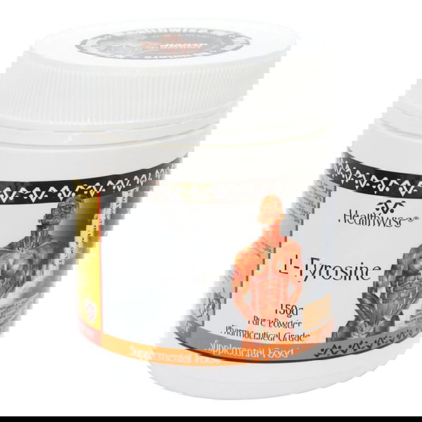 Healthwise L-Tyrosine Supplemental Food Pure Powder 150 gm 