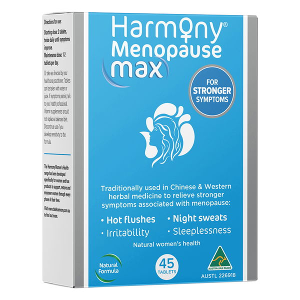 Harmony Menopause Max Tablets 45 Tablets 