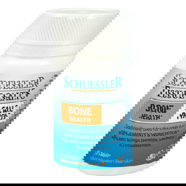 Schuessler Tissue Salts Calc Phos Bone Health Tablets 125 Tablets 