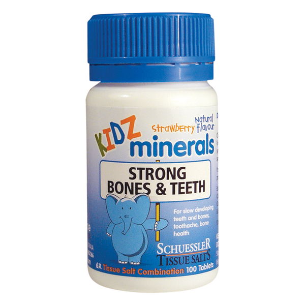Schuessler Tissue Salts Kidz Minerals Strong Bones & Teeth Tablets 100 Tablets 