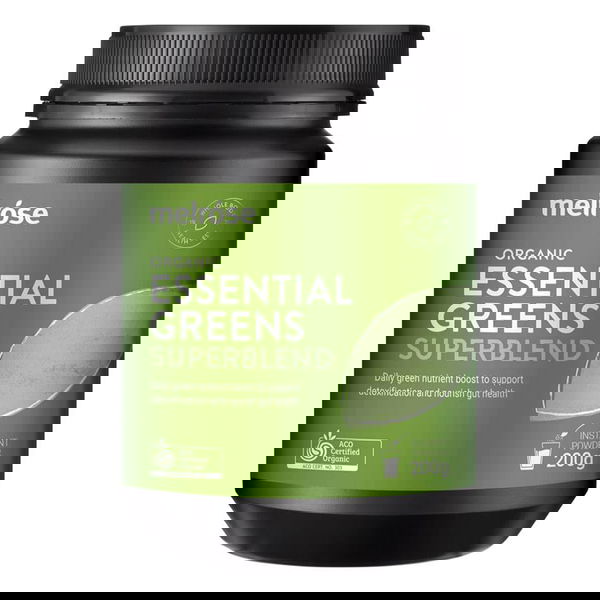Melrose Organic Essential Greens Instant Powder 120 gm 