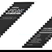 Melrose Peak Hydration Clean Energy Powder Cold Brew 7gm x 20 Pack 