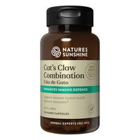 Nature's Sunshine Cat's Claw Combination Enhances Immune Defence Capsules 100 Capsules 
