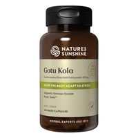 Nature's Sunshine Gotu Kola Helps the Body Adapt to Stress Capsules 425 mg 100 Capsules 