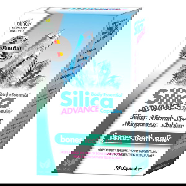 Silicea Body Essential Silica Advance Bones Teeth Nails Capsules 90 Capsules 