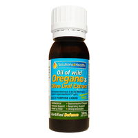 Solutions4Health Oil of Wild Oregano & Olive Leaf Extract Multi Purpose Liquid Peppermint