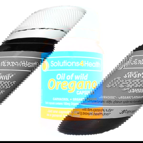 Solutions4Health Oil of Wild Oregano Vegi Capsules 30 Capsules 