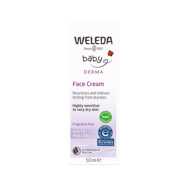 Weleda Baby Face Cream White Mallow 50 ml 