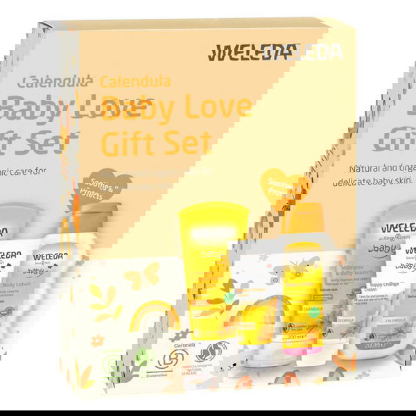 Weleda Baby Love Gift Pack Calendula 1 Pack 