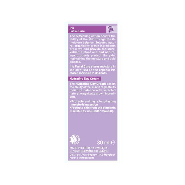 Weleda Iris Moisture Balancing Hydrating Day Cream 30 ml 