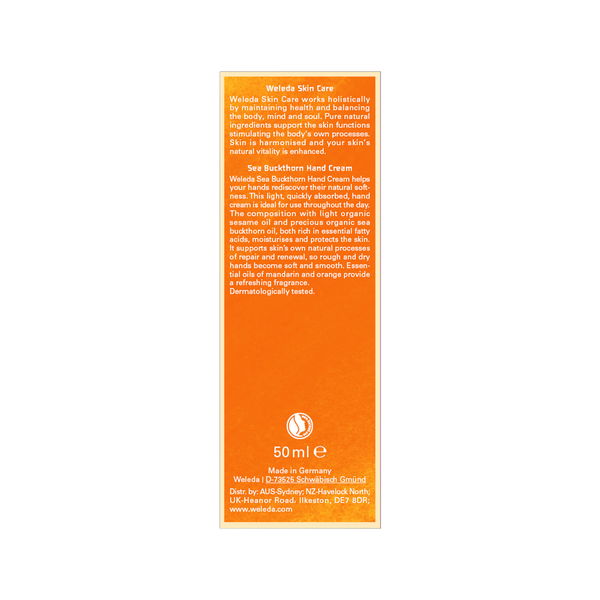 Weleda Replenishing Hand Cream Sea Buckthorn 50 ml 