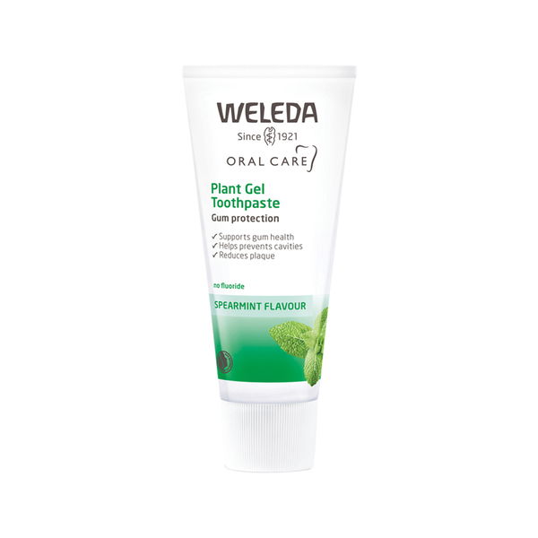 Weleda Oral Care Plant Gel Toothpaste Gum Protection Spearmint 75 ml 
