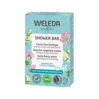 Weleda Uplifting and Refreshing Shower Bar Geranium + Litsea Cubeba 75 gm 