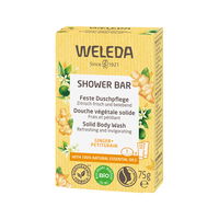 Weleda Refreshing and Invigorating Shower Bar Ginger + Petitgrain 75 gm 