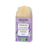 Weleda Soothing and Relaxing Shower Bar Lavender + Vetiver 75 gm 