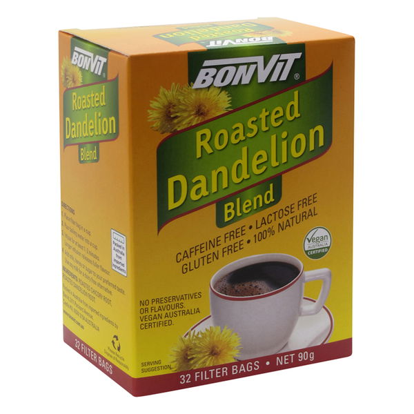 Bonvit Roasted Dandelion Blend Filter Bags 32 Tea Bags 