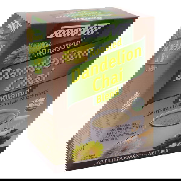 Bonvit Roasted Dandelion Chai Blend Filter Bags 32 Tea Bags 