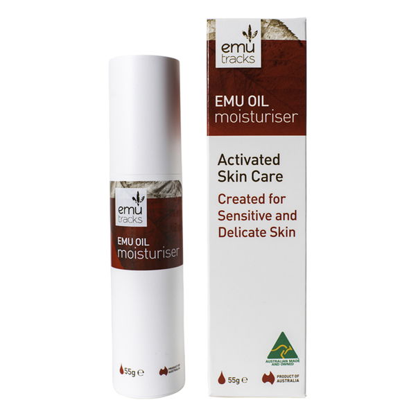 Emu Tracks Emu Oil Activated Skin Care Moisturiser 55 gm 