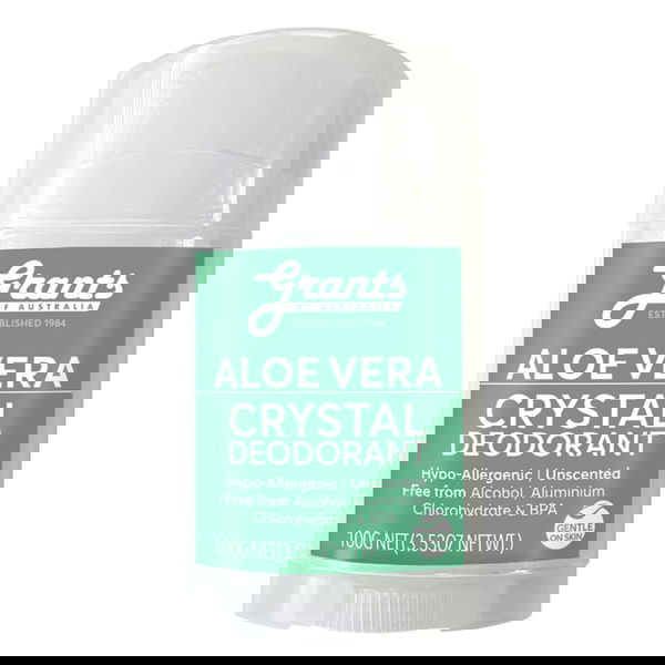 Grants of Australia Crystal Deodorant Aloe Vera 100 gm 