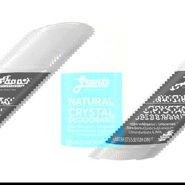 Grants of Australia Crystal Deodorant Natural 100 gm 