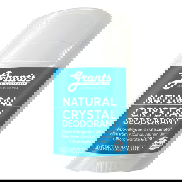 Grants of Australia Crystal Deodorant Natural 100 gm 