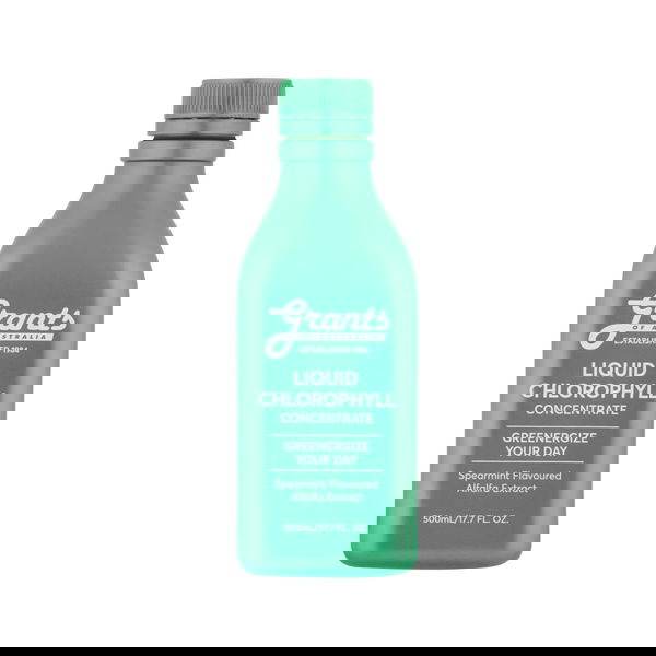Grants of Australia Liquid Chlorophyll Concentrate Spearmint 500 ml 
