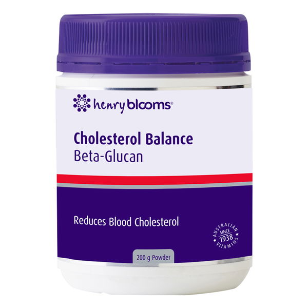 Henry Blooms Cholesterol Balance Beta-Glucan Reduces Blood Cholesterol Powder 200 gm 