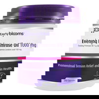 Henry Blooms Evening Primrose Oil Premenstrual Tension Relief and Skin Health Capsules 1000 mg 200 Capsules 