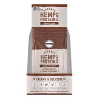 Hemp Foods Australia Creamy & Delicious Hemp Protein Shake Chocolate 35 gm x 7 Pack 